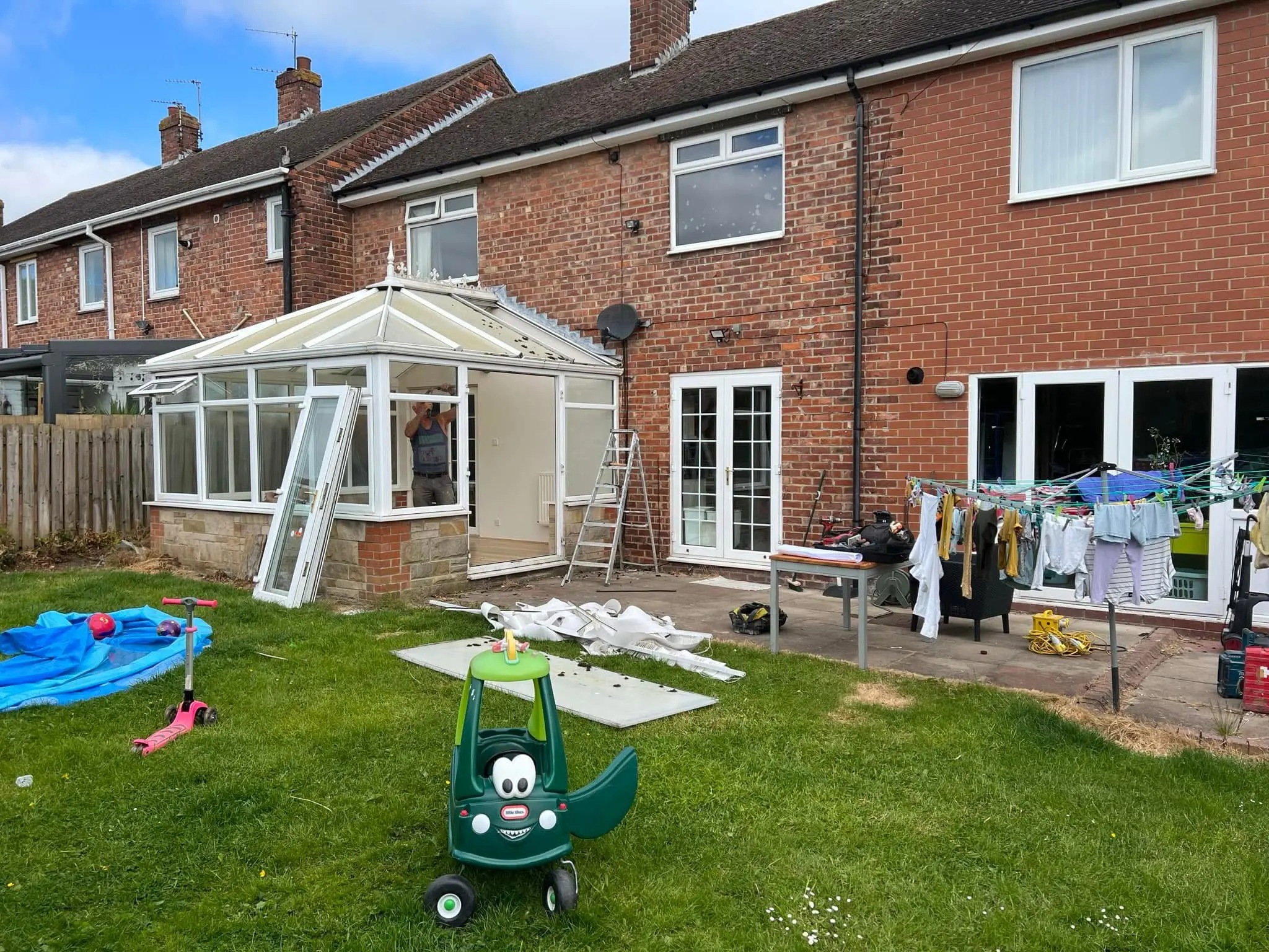 Full home refurbishment North London exterior before - property pre-renovation