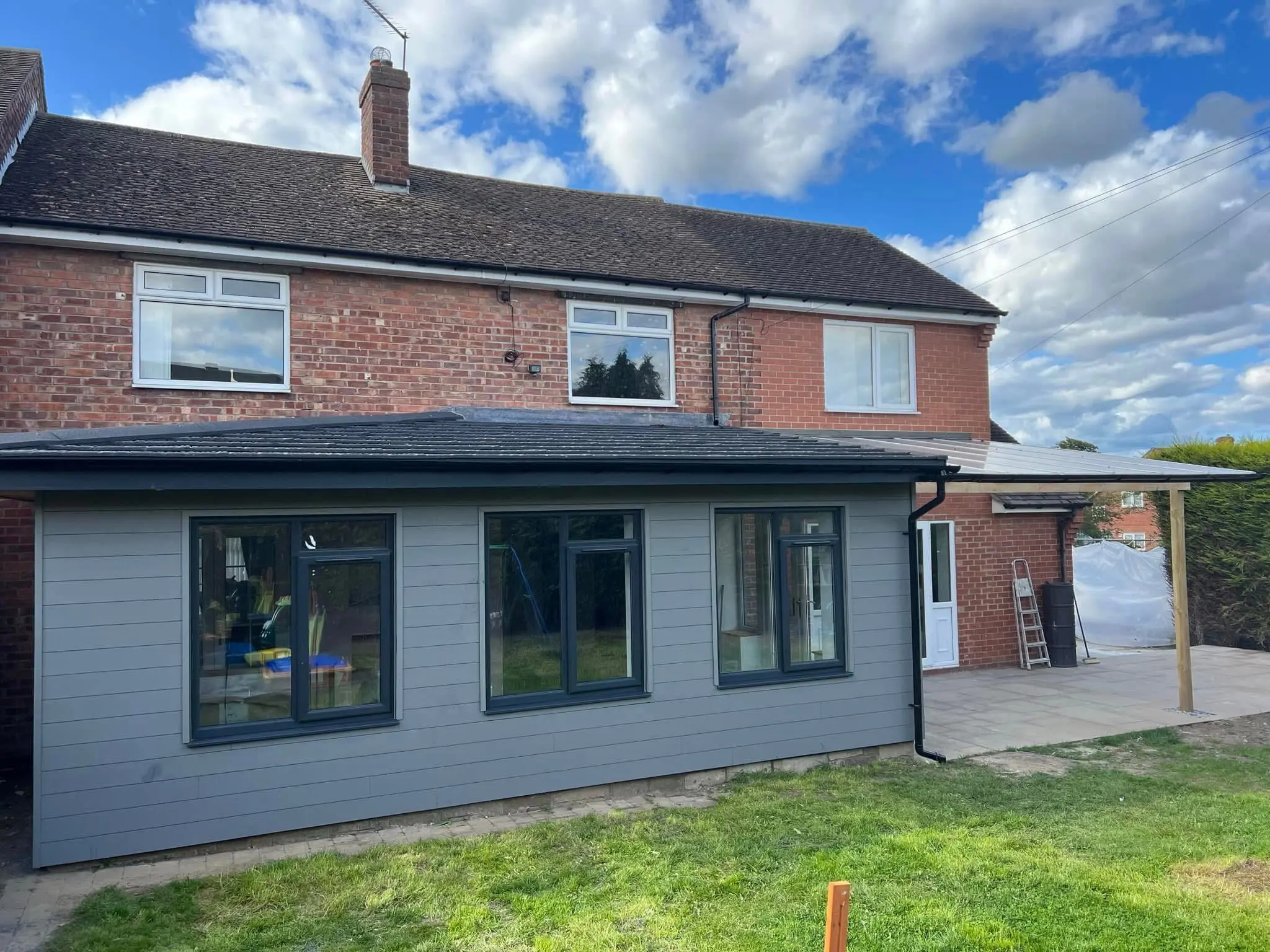 Home refurbishment North London exterior complete - full property renovation after